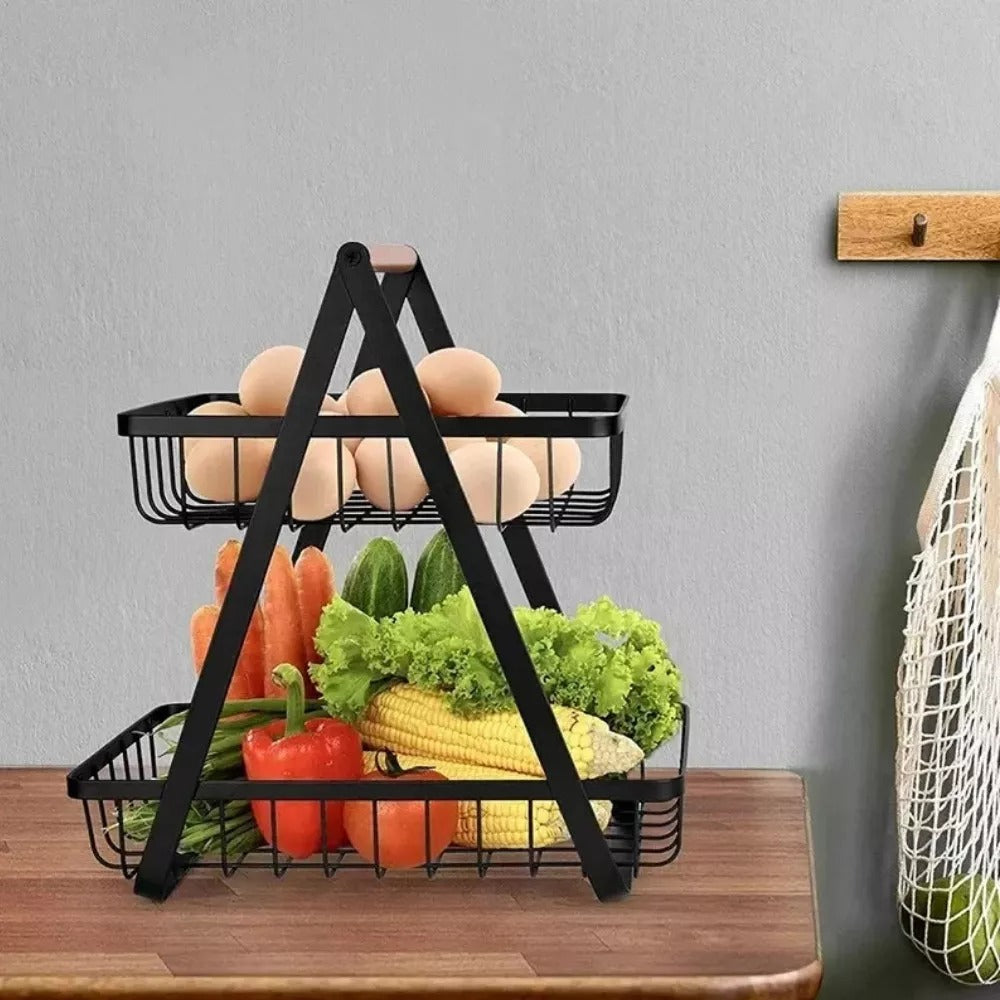 Organizador De Cocina Metálico Frutero