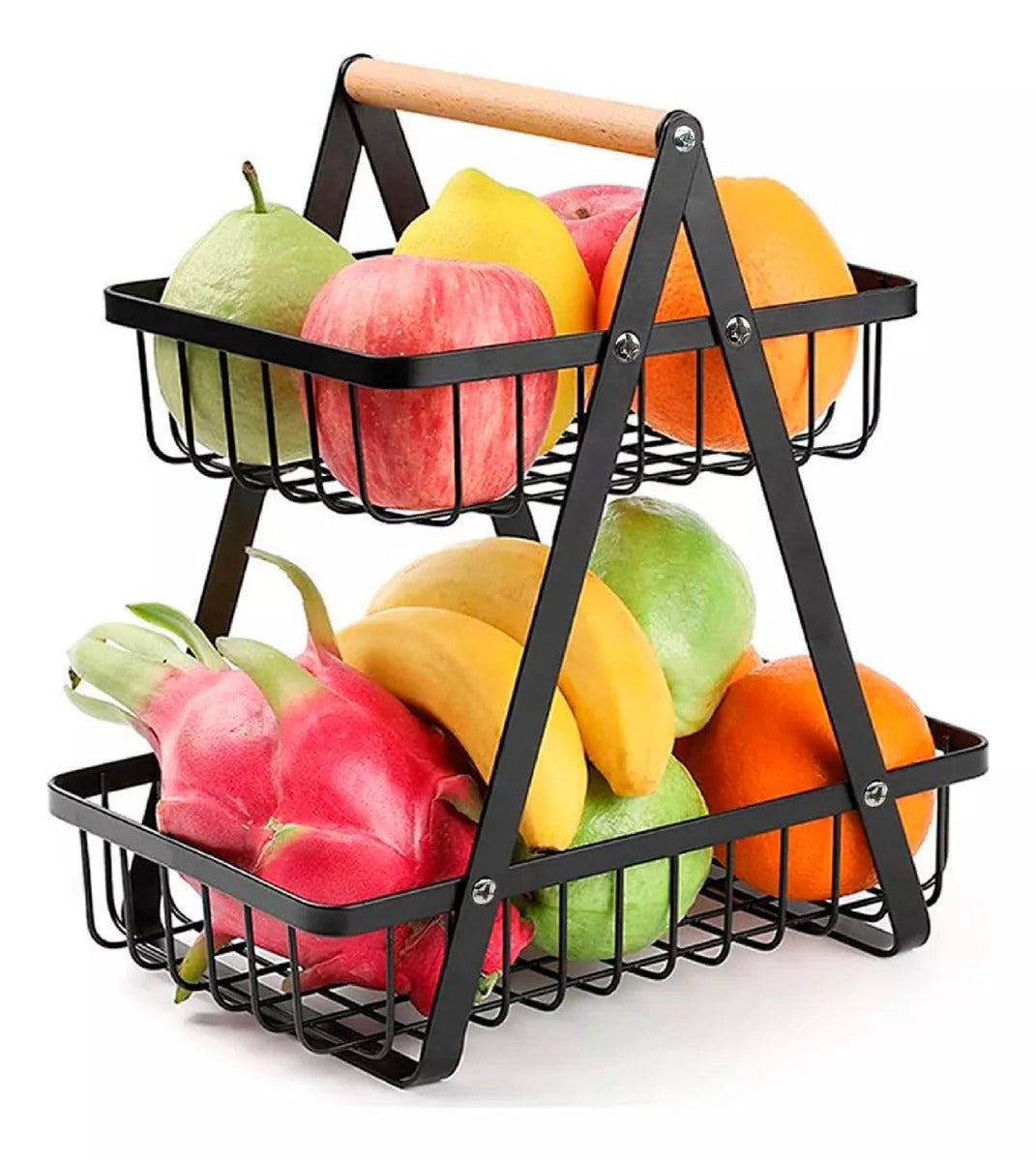 Organizador De Cocina Metálico Frutero